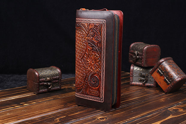 皮雕錢(qián)包 ENDH-006——恩典皮具背包案例 皮雕錢(qián)包 ENDH-006——恩典皮具背包案例